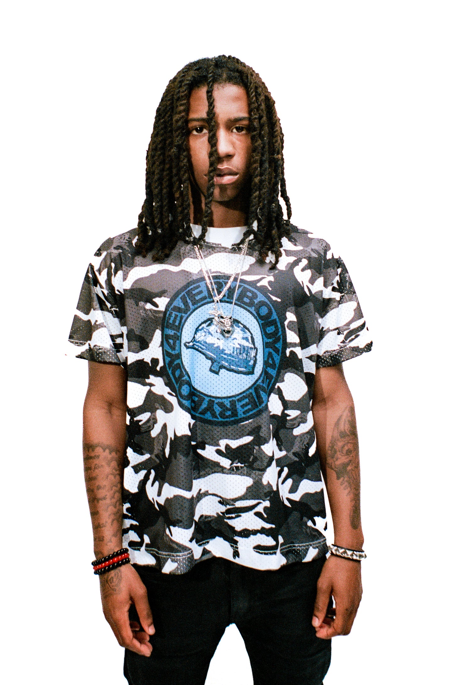 "WhiteAsh" Camo Tee